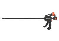 Струбцина быстрозажимная зев 45см глубина 7см надежная фиксация Sturm 1078-04-45