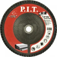 Круг лепестковый шлифовальный   180х22.2 мм A120 P.I.T. APLS01-18012