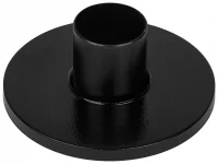 Опора металлическая ОМ-0.06 для светильников НТУ (шары) черная h60мм d60мм ЭРА Б0059929