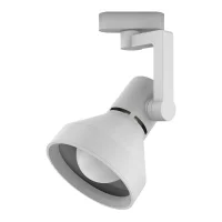Светильник трековый на шинопровод под лампу 1хE27 AC 220В Белый IP20 150х112х230мм однофазный Track Gauss GAUSS TR014