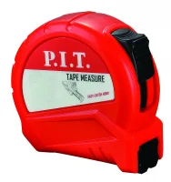 Рулетка с фиксатором   7.5 м x 25 мм, ABS P.I.T. HTPM01-75MA