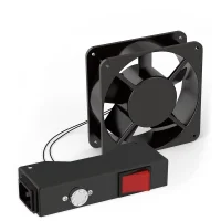 Вентилятор для установки в настенные и напольные шкафы серии WP. SL. MR U-пит.220В 120х120х38mm. SYSMATRIX FU 0014.001