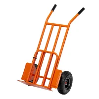 Тележка ручная 2-х колесная, облегченная, г/п 150кг, откидная платформа 430х355мм СИБРТЕХ 69301
