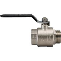 Кран шаровой полнопроходной  1 1/4' ВН/НР рычаг Aquadeel BV-100-02-32