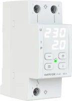 Реле напряжения c контролем тока Welrok VI-40 Вэлрок 4660251140236
