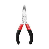 Длинногубцы мини, изогнутые, 115 мм P.I.T. HPLR06-0115B
