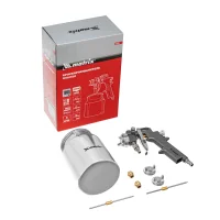 Краскораспылитель пневмат. с нижним бачком V=1.0 л, сопла диаметром 1.2, 1.5 и 1.8 мм Matrix 57316