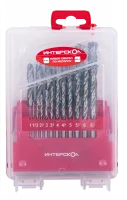Набор сверел по металлу из быстрорежущей стали HSS-G 19 шт Интерскол 18101.019
