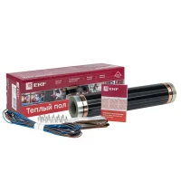 Инфракрасный пленочный теплый пол 1100Вт 5м2 ширина 0.5 метра EKF Ik-220-1100/0.5-5