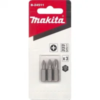 Насадка бита PH0/PH2/PH3, 25 мм, C-form, 3 шт. Makita B-24511