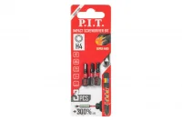 Бита ударная   H4х25 мм 3 шт в уп. P.I.T. ASDR01-25H4