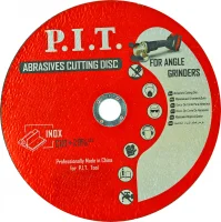 Диск отрезной по металлу   180х22.2х2.5 мм 10 шт в уп. P.I.T. ACTW01-1803