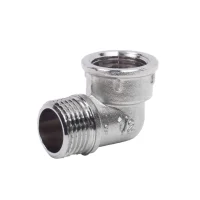 Угольник НВ 3/4' никелированный AQUALINK 02562