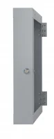 Секция для настенного шкафа задняя 6U серии WP. цвет темно-серый (RAL 7000) SYSMATRIX WP DS.06.7000