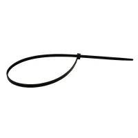 Стяжка кабельная PRO 4.8х370 нейлоновая черная (100 шт.) Крепдил KD 0519 D