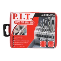 Набор сверл   15 предметов P.I.T. ASET09-015A