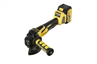 Углошлифовальная машина аккумуляторная бесщеточная 1BatterySystem в кейсе 18В 125мм регулировка оборотов 1х4.0Ач Hanskonner HAG1812E