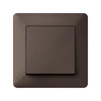 ATLASDESIGN AIR 1-постовая РАМКА, МОККО/дымчатый черный Systeme Electric ATN220601