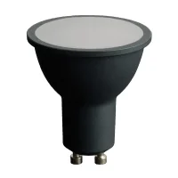 Лампа светодиодная LED 8вт 230в GU10 теплый черный корпус Feron.PRO FERON LB-1608 48958