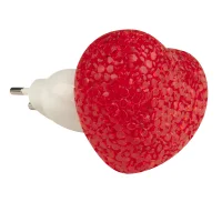 Ночник светодиодный DTL309 0.1W 1LED красный Сердечко Uniel 10325