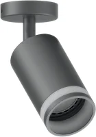 Светильник ДБО GU10 без лампы наклонный черный FERON ML231 41487