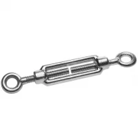 Талреп DIN 1480 М14 кольцо-кольцо покрытие цинк Крепдил DIN1480-М14-RR