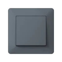 ATLASDESIGN AIR 1-постовая РАМКА, ГРИФЕЛЬ/дымчатый черный Systeme Electric ATN220701