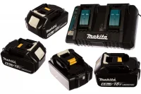 Набор PSK MKP3PG184 (BL1860Bx4шт., DC18RD, кейс MAKPAC тип 3) Makita 198094-8