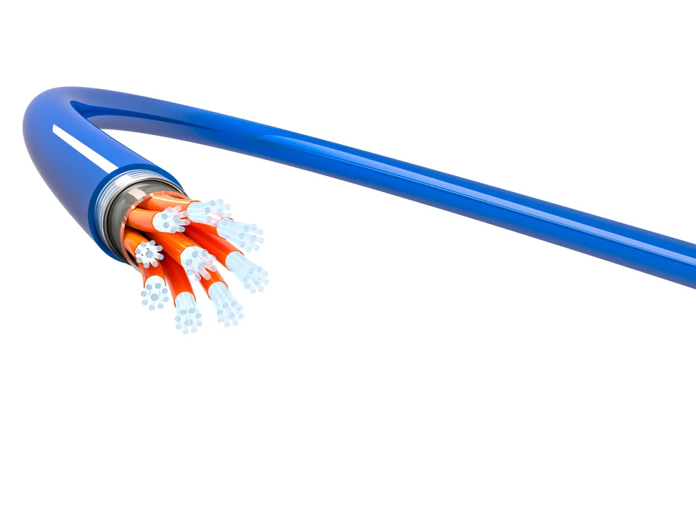 Из чего состоит оптический кабель?