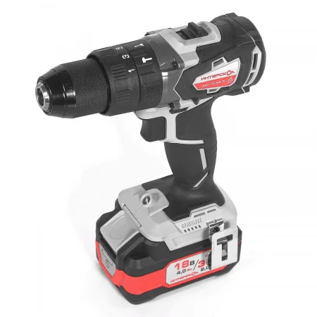 ДАУ-13/36В 70 бесщеточная ударн. аккум. дрель-шуруп. Li-ion АПИ (кейс, 2 аккум. 2.0Ач. ЗУ) Интерскол 813.2.2.70