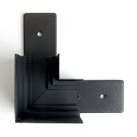 Соединитель угловой черный для низковольтного накладного шинопровода FERON LD2001 41977