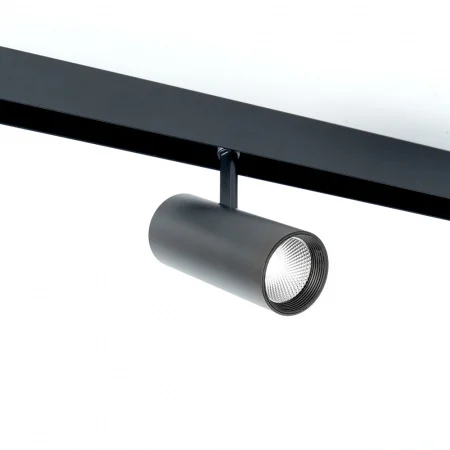 Светильник светодиодный трековый магнитный на шинопровод ДПО-10w 4000К 900Лм 48v черный FERON MGN303 41946