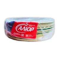 Провод силовой ПуГВнг (А)-LS 1х2.5 желто-зеленый бухта многопроволочный АЛЮР 00-00010998