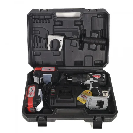 ДАУ-13/36В 70 бесщеточная ударн. аккум. дрель-шуруп. Li-ion АПИ (кейс, 2 аккум. 2.0Ач. ЗУ) Интерскол 813.2.2.70