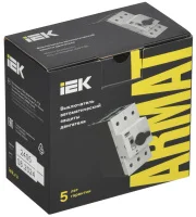 Автоматический выключатель защиты двигателя ARMAT A6 GV2P 14.5-20А IEK AR-MPCB-A6C20