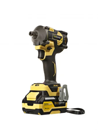 Гайковерт ударный бесщеточный 18В 1BatterySystem 420Нм 1/2' 1х4Ач кейс Hanskonner HCD20420BLC