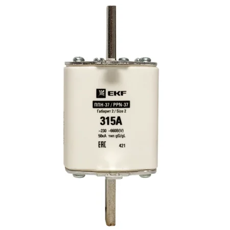 fus-37/400/315 Вставка плавкая ППН-37 400/315А габарит 2 EKF 