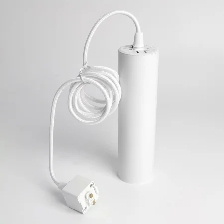 Светильник трековый на шинопровод ДПО GU10 без лампы на подвесе белый FERON AL196 48556