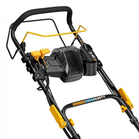 Газонокосилка бензиновая GLD-520SP-VE, 196 см3,шир 52 см,привод,вариатор,эл.старт,60 л Denzel 58806