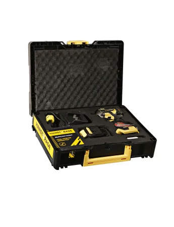 Гайковерт ударный бесщеточный 18В 1BatterySystem 420Нм 1/2' 1х4Ач кейс Hanskonner HCD20420BLC