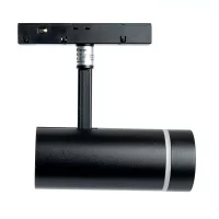 Светильник светодиодный трековый магнитный на шинопровод ДПО-10w 4000К 800Лм 48v черный FERON MGN304 41951