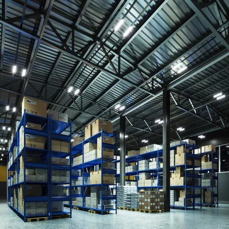 Светильник промышленный линейный ДСП 12 Вт 1250 лм 6500К AC 220В IP65 590х29х29мм матовый COMPACT Gauss GAUSS 143424312