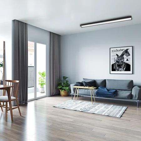 5051911 Светильник светодиодный ДПО-24вт 4000K 1950Лм IP40 черный JazzWay 