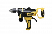 Дрель-миксер 1400Вт 0-800об/мин патрон 16мм металический редуктор 4м кабель Hanskonner HDM2014E