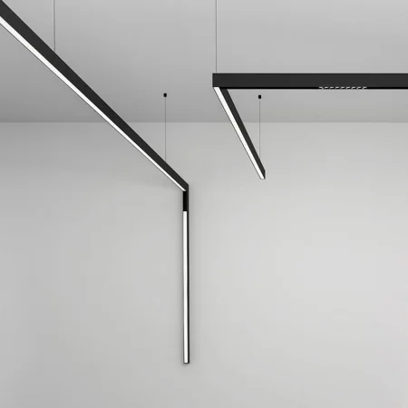 Шинопровод для низковольтных трековых светильников 1м черный FERON CABM1000 41959