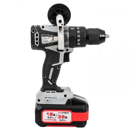 ДА-13/36В 90  бесщеточная аккум. дрель-шуруп. Li-ion АПИ (кейс, 2 аккум. 2.0Ач. ЗУ) Интерскол 861.2.2.70