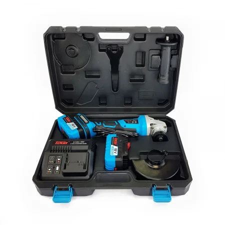 DBLAG125-1 Болгарка аккумуляторная (УШМ)  DBLAG125 18v (1АКБ+ЗУ) Toua 