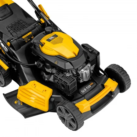 Газонокосилка бензиновая GLD-520SP-VE, 196 см3,шир 52 см,привод,вариатор,эл.старт,60 л Denzel 58806