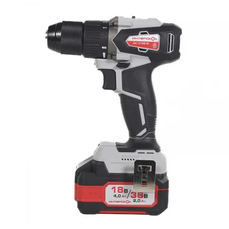 ДА-13/36В 50  бесщеточная аккум. дрель-шуруп. Li-ion АПИ (кейс, 2 аккум. 2.0Ач. ЗУ) Интерскол 851.2.2.70