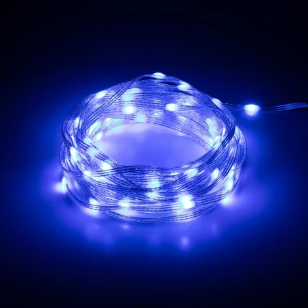 Умная гирлянда RGB, 10 м, ПДУ (управление цветом и режимами), таймер, USB, 100 LED, IP20 ERASG -01 ЭРА Б0060432